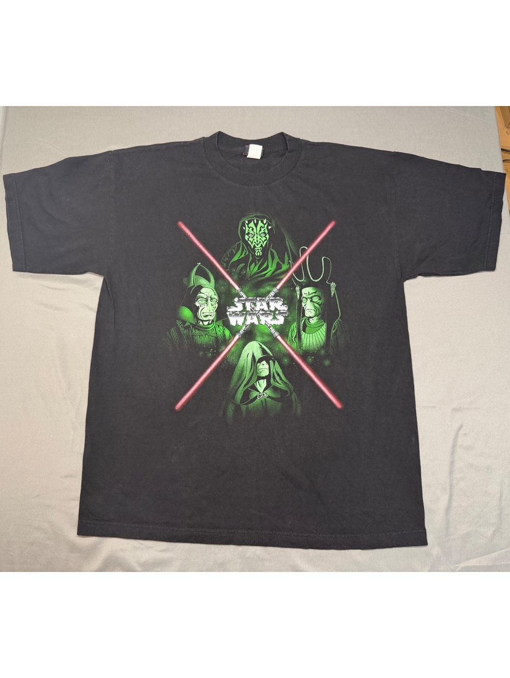 Star Wars Vintage 1999 Black Graphic T-Shirt XL